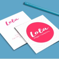 Square Business Cards (2 sided)