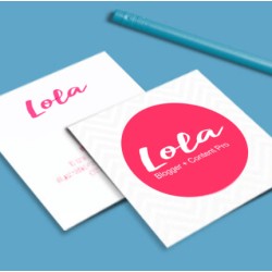 Square Business Cards (2 sided)