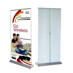 Roll Up Banner (Big Base) 3X7 Ft