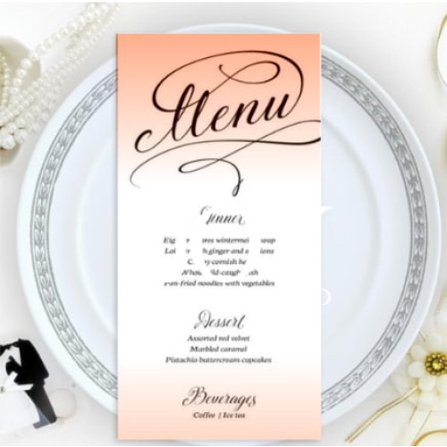 Food & Drink Menus