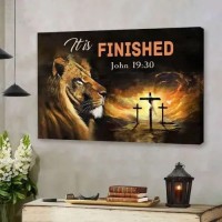 It Is Finished Wall Canvas